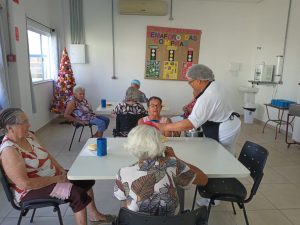 Leia mais sobre o artigo Café da Manhã Moradores Lar dos Velhinhos SVP de Capivari