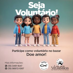 Leia mais sobre o artigo Seja Voluntário no Bazar